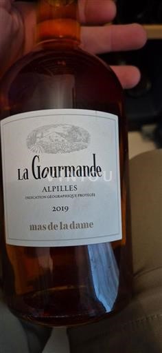 Alpes e regiões Ródano Alpilles Domaine Mas de la Dame La Gourmande 2019