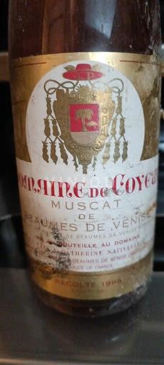Rhône Valley Muscat de Beaumes de Venise Domaine Coyeux 1999
