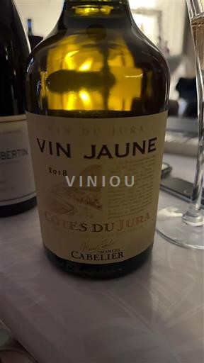 Jura Côtes-du-jura Caveau des Byards Cabelier 2018