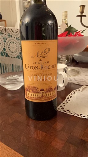 Bordeaux Saint-Estèphe Château Lafon-Rochet N°2 du Château Lafon-Rochet 2000