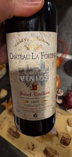 Bordeaux Saint-Émilion Château La Fortune 2000