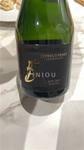 Sparkling Wines Blanc brut SA Grand Cru Lepreux-Penet 2010 France Champagne AOC