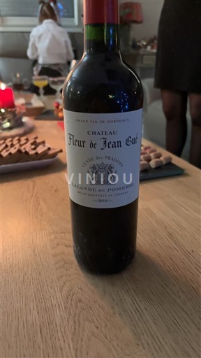 Bordeaux Lalande-de-pomerol Château Fleur de Jean Gué des Prélats 2013