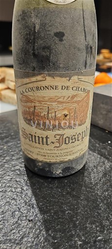 Vale do Ródano Saint-Joseph La Couronne de Chabot 1999