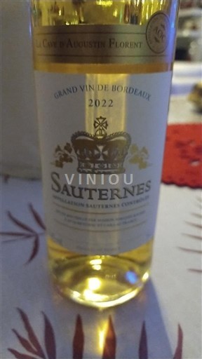 Bordéus Sauternes Comte A. Florent 2022