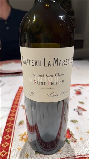 Bordeaux Saint-Émilion Grand Cru Classé Château La Marzelle 2009