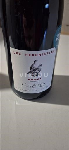 Loiredalen Touraine Guy Allion Les Perdriettes Icke årgångsbetecknad