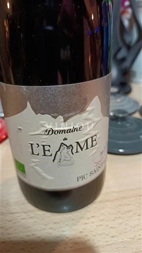 Wijnen Rouge sec Domaine L'Ame 2017 Frankrijk Languedoc Pic Saint-Loup AOC