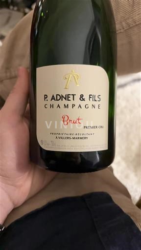 Champagne Premier Cru P. Adnet & Fils Non Millésimé