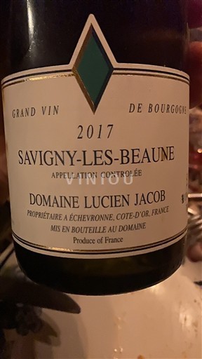 Bourgogne Savigny-lès-Beaune Domaine Lucien Jacob 2017