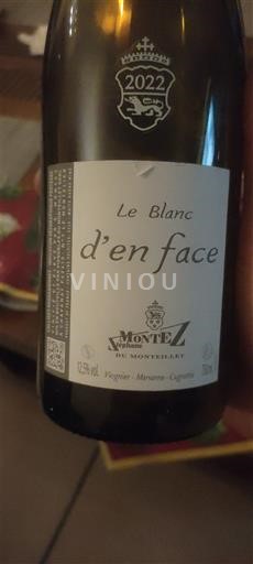 Alps and Rhone Valley Rhône Hills Montez du Monteillet Le Blanc d’en face 2022