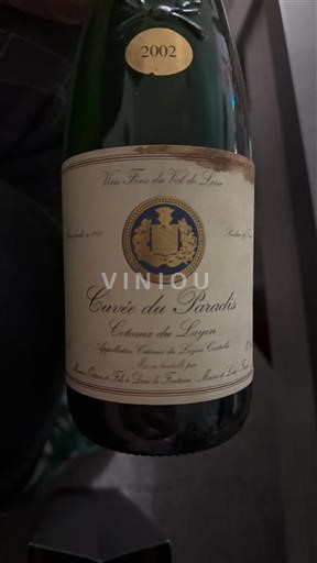 Loire-dalen Coteaux-du-layon Domaine S Frères Mellot du Paradis 2002