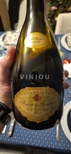Champaña Champán Francis Gautier Vieilles Vignes Brut 2011
