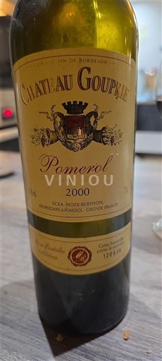 Bordéus Pomerol Château Goupille 2000