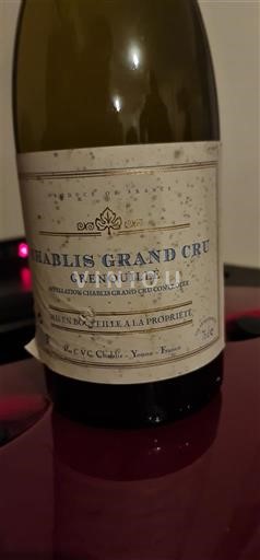 Burgundsko Chablis Grand Cru La Chablisienne Grenouille 2005