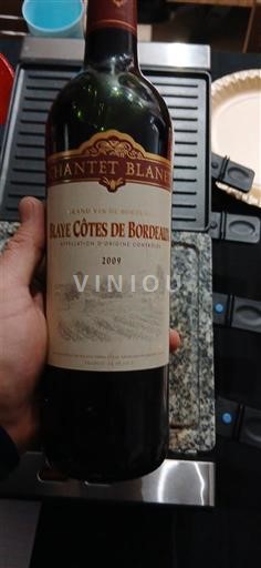 Bordéus Blaye-Côtes-de-Bordéus Château Nantet Blanc 2009