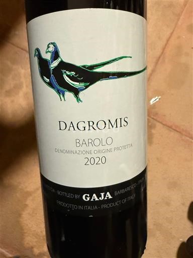Piemont Barolo Gaja Dagromis 2020