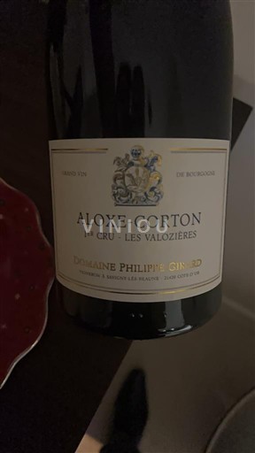 Burgundy Aloxe-Corton Premier Cru Domaine Philippe Girard 1er Cru - Les Valozières Non-Vintage
