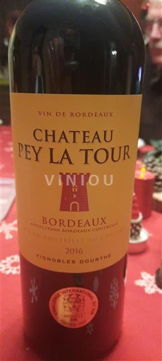 Bordeaux Château Pey La Tour 2016