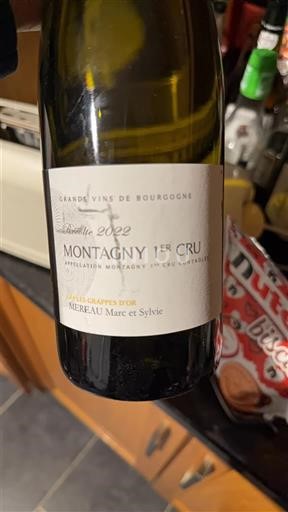 Burgundi Määrittelemätön Premier Cru MEREAU Marc et Sylvie Vieilles Vignes doré 2002