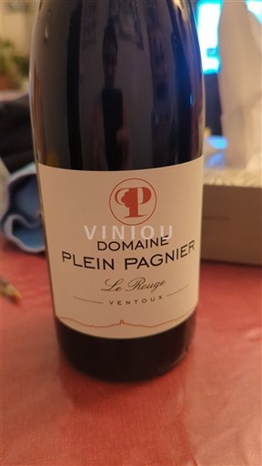 Údolí Rhôny Ventoux Domaine Plein Pagnier Le Rouge 2023
