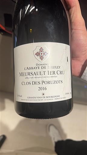Bourgondië Niet gespecificeerd Premier Cru Domaine L'Abbaye de Morgeot Clos des Poruzots 2016