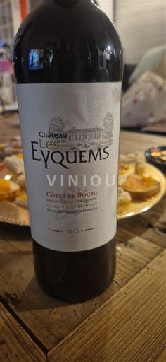 Bordéus Côtes-de-bourg Château Elyquems 2016