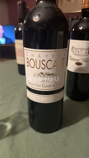 Bordeaux Pessac-Léognan Grand Cru Classé de Graves Château Bouscaut 2017