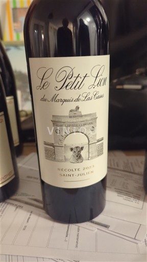 Bordeaux Saint-Julien Château Léoville Las Cases Le Petit Lion du Marquis de Las Cases 2023