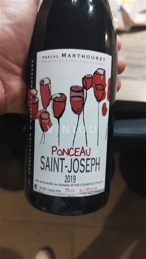 Vale do Ródano Saint-Joseph Pascal Marthouret Ponceau 2019