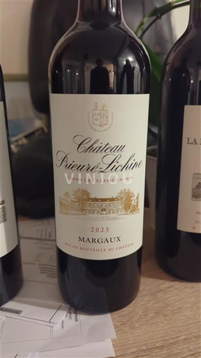 Bordeaux Margaux Grand Cru Château Prieuré-Lichine 2023