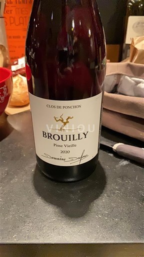 Beaujolais Brouilly Clos de Ponchon Pisse Vieille 2020