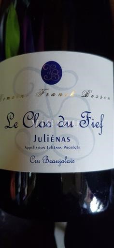 Beaujolais Juliénas Domaine Franck Besson Le Clos du Fief Sin añada
