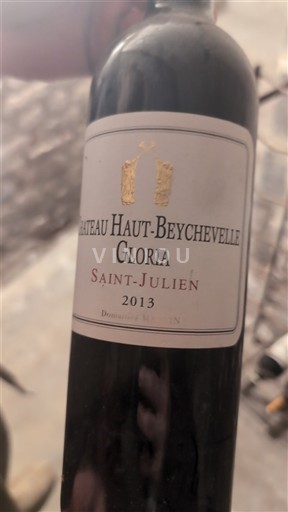 Bordeaux Saint-Julien Château Haut-Beychevelle Gloria 2013