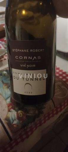 Rhône-dalen Cornas Domaine Tunnel Vin Noir 2022