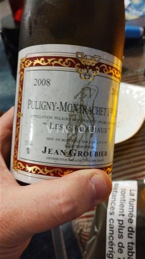 Burgundsko Puligny-Montrachet Jean Groubier Les Charmesaux 2008