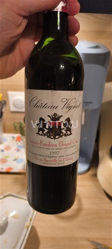 Wines Rouge sec Château Vignot 1997 France Bordeaux Saint-Émilion Grand Cru AOC