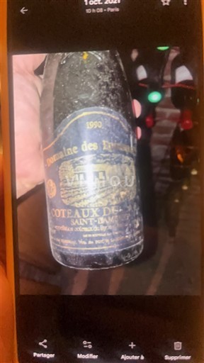Bordéus Não especificado Domaine S Ercurades 1990