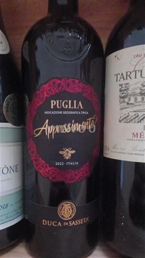 Pulia E paspecifikuar Duca di Sasseta Appassimento 2022