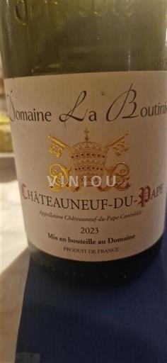 Rhônedalen Châteauneuf-du-Pape Domaine La Boutinière 2023