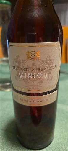 Poitou-Charentes Pineau des Charentes Château Beaulon 1995
