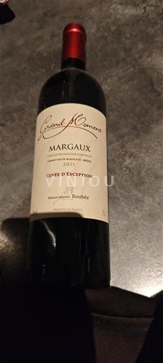 Bordeaux Margaux Grand Ormeau d'Exception 2021