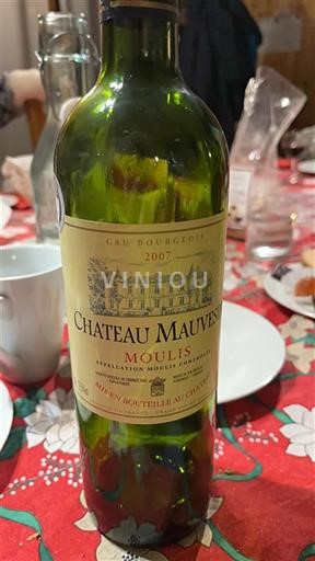 Bordeaux Moulis-en-Médoc Château Mauves 2007