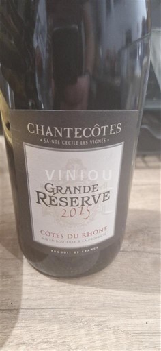 Valle del Rodano Côtes-du-Rhône Chantecôtes Grande Réserve 2015