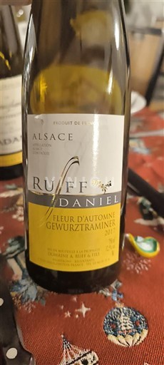 Alsacia Ruff Daniel Fleur d'Automne 2017