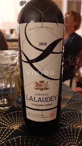 Bordéus Moulis-en-Médoc Cru Bourgeois Supérieur Château La Lauzdey 2018