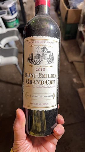 Bordeaux Saint-Émilion Grand Cru Saint-Emilion 2018