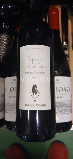 Bordéus Bordeaux Superior Château Licon du Cavalier 2015