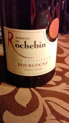 Bourgondië Bourgogne Domaine Rochebin Clos Saint Germain Niet-geïntegreerd