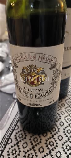 Bordeaux Moulis-en-Médoc Château Brillette Petit Poujeaux 2014